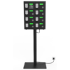 Makalu 8 LCD | Taquilla para recarga de móviles de 8 compartimentos.