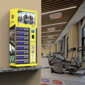 MAKALU 8 PRO LCD GYM taquilla recarga moviles para gimnasio